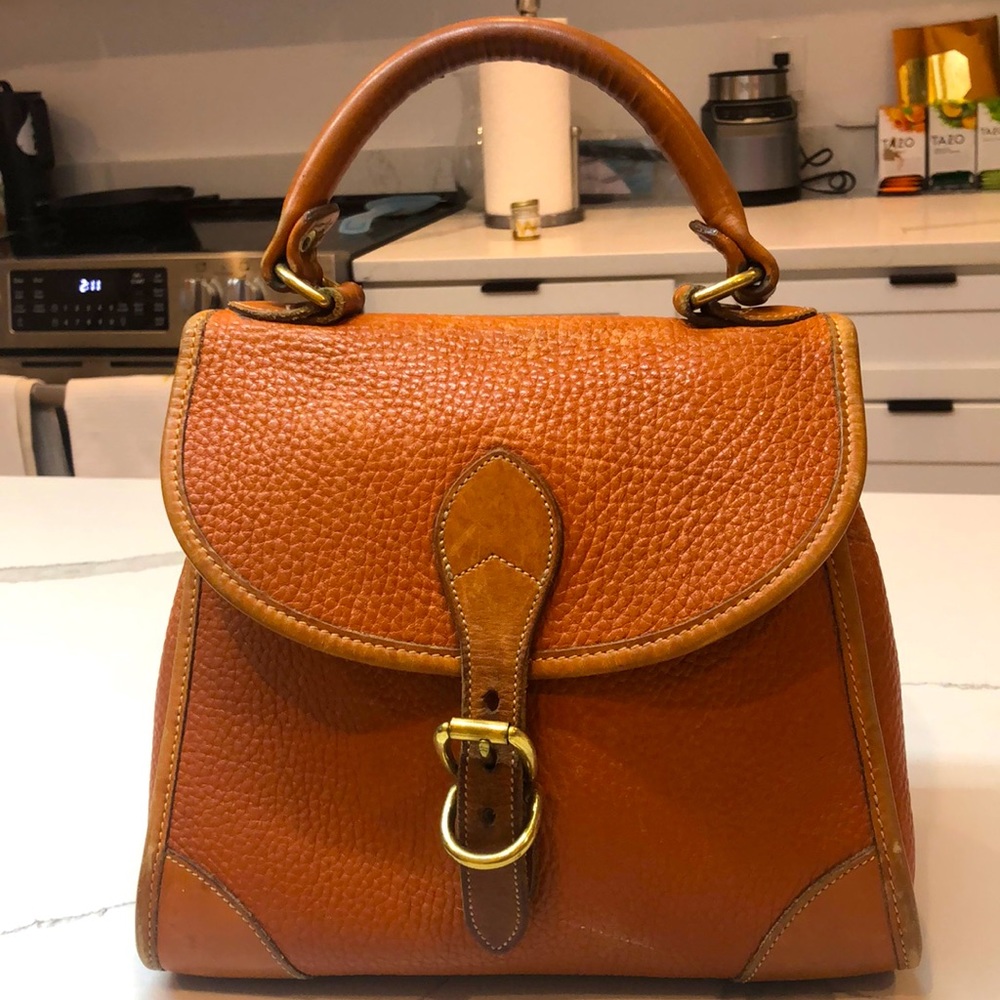 Dooney and Bourke Cognac Top Handle bag